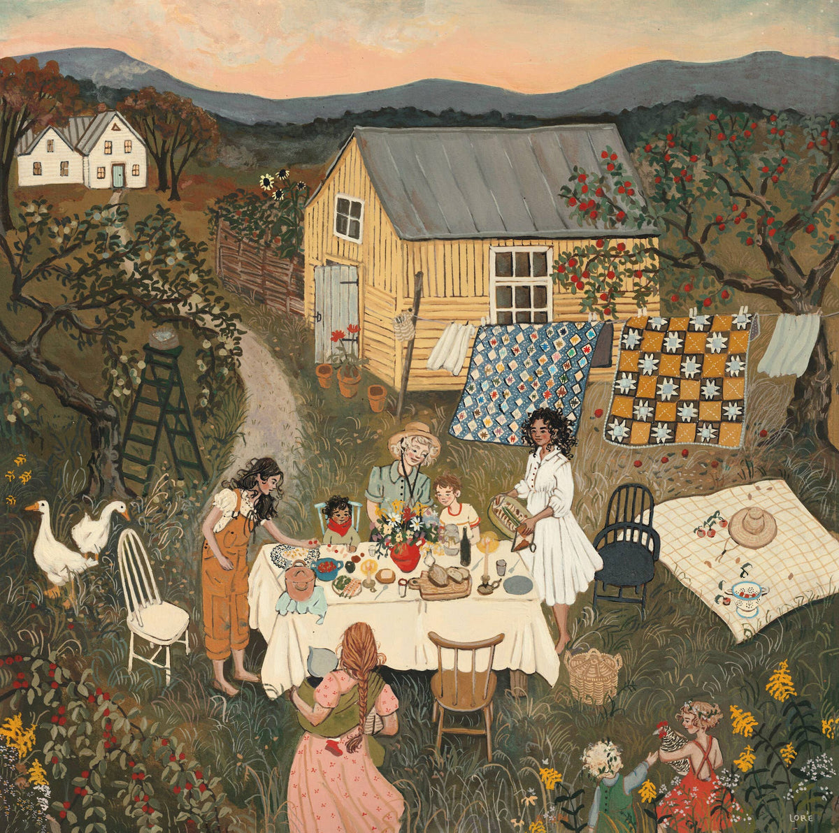 September Harvest Art Print