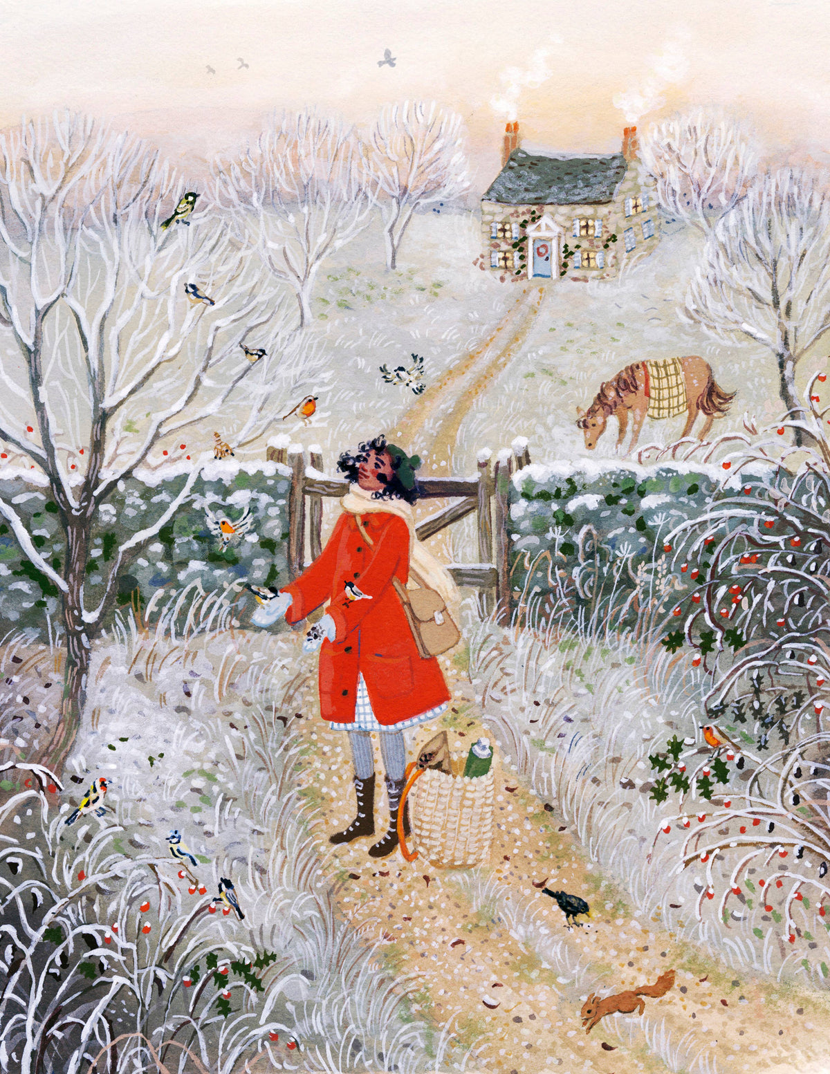 Winter Song Art Print