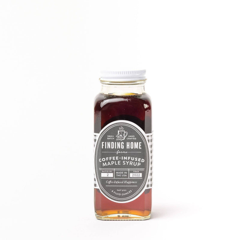 Coffee-Infused Maple Syrup