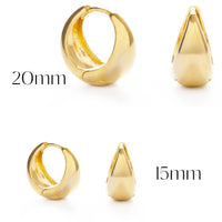 Sofia Huggie Hoops