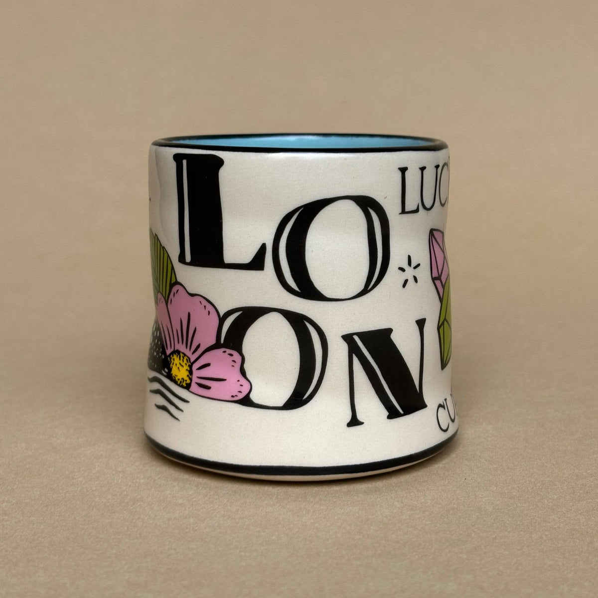 Lucky Loon Cup - Medium Ceramic Mug