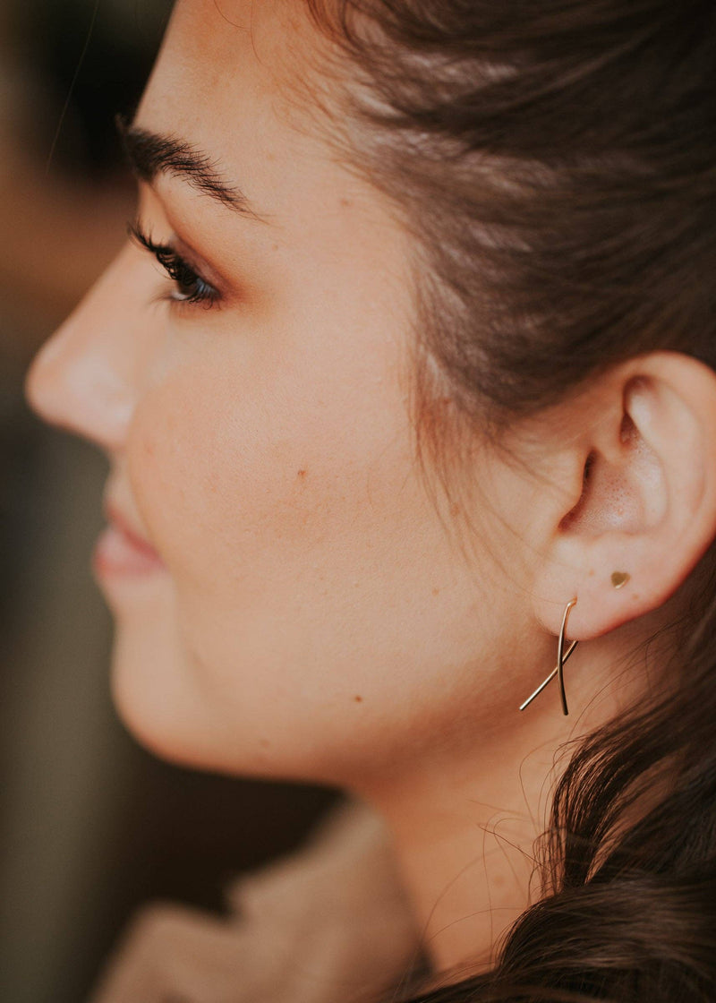 MINI Pescados | 14kt Gold Fill + Sterling Silver