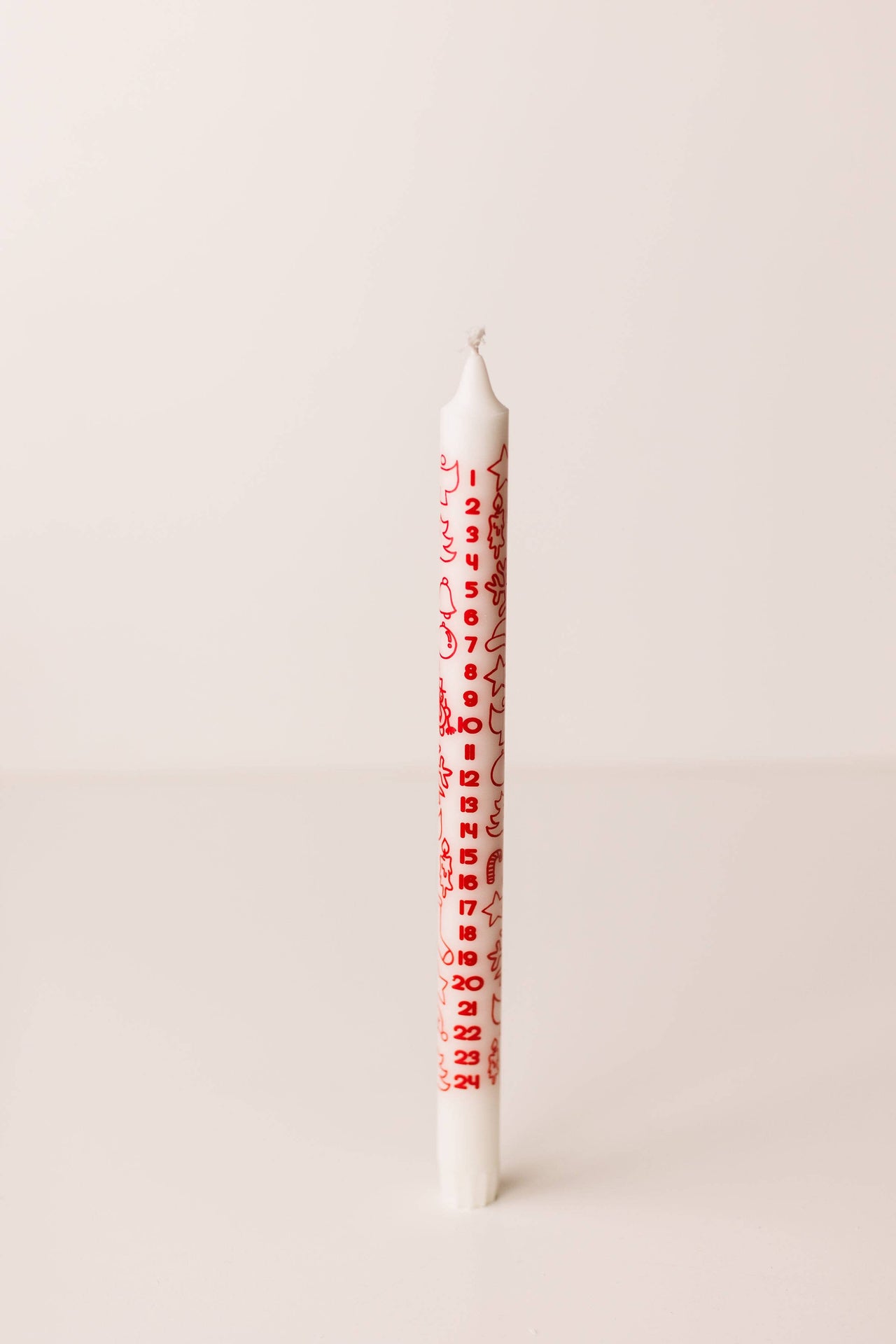 Mini Advent Taper Candle