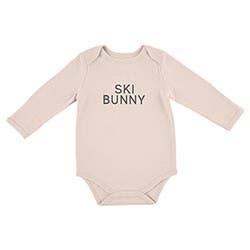 Winter Wonderland LS Snapshirt-Ski Bunny 6-12 month