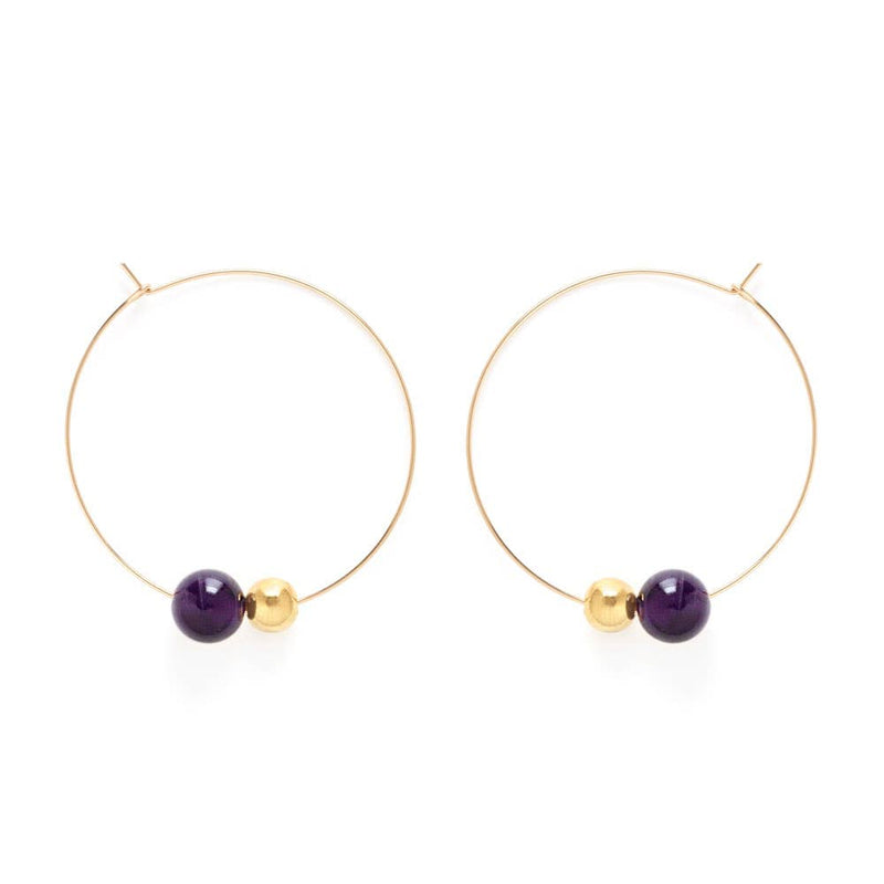 Orbit Hoop Earrings