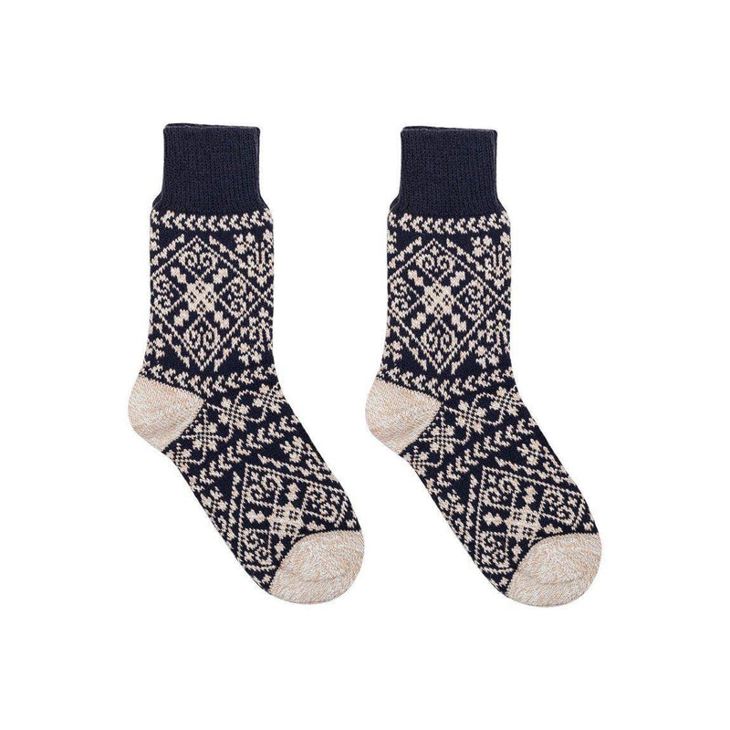 Nordic Socks Soft COZY™  Warm (Zelta - Navy)  - Unisex