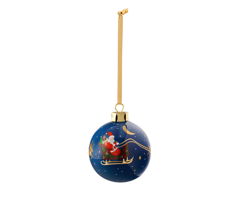 Christmas Delivery Porcelain Ornament