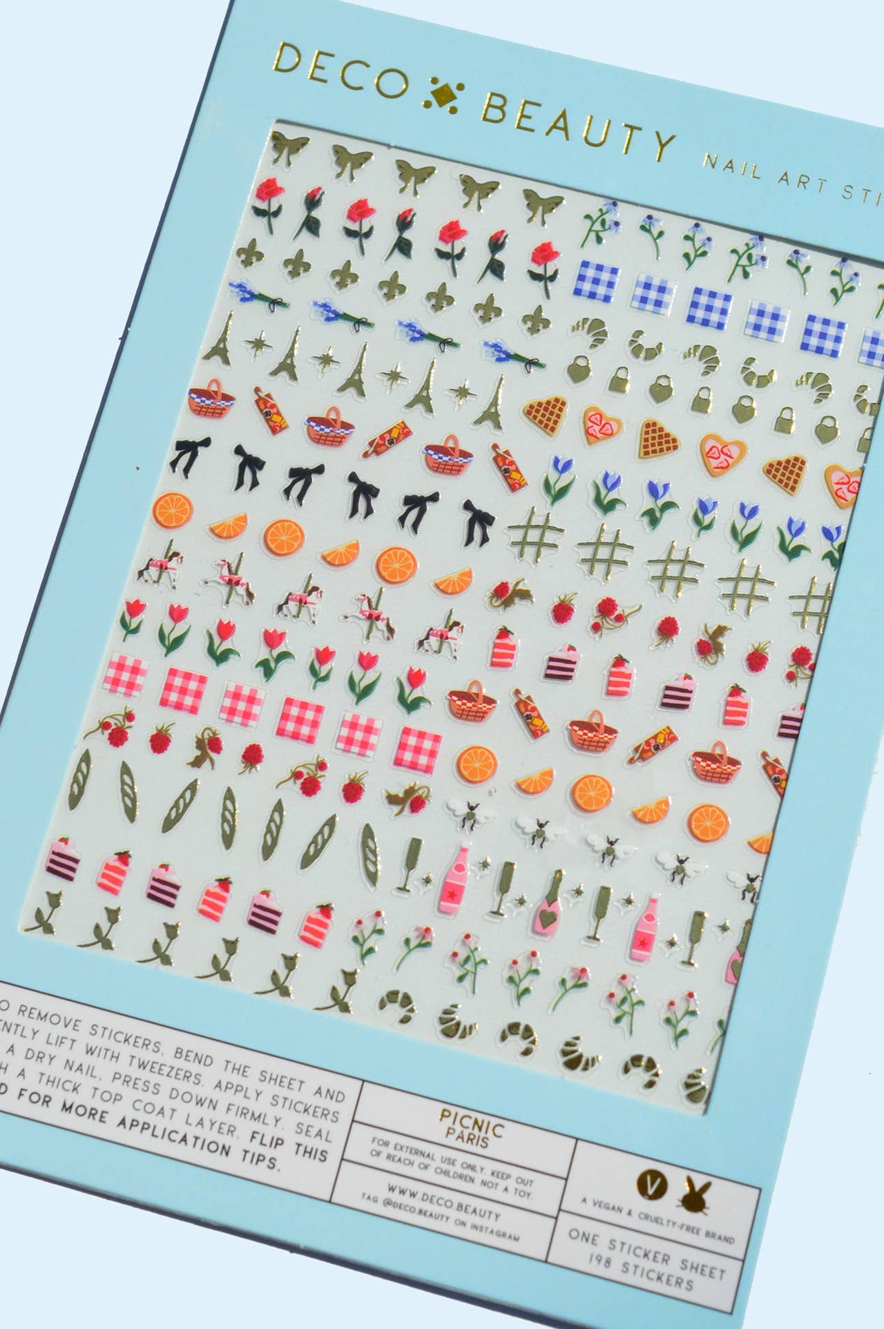 Picnic Nail Art Stickers - Picnic (Paris)