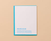 Piece of Work of Art Letterpress Mother's Day Card Spring Easter