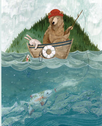 Fishing Day Print