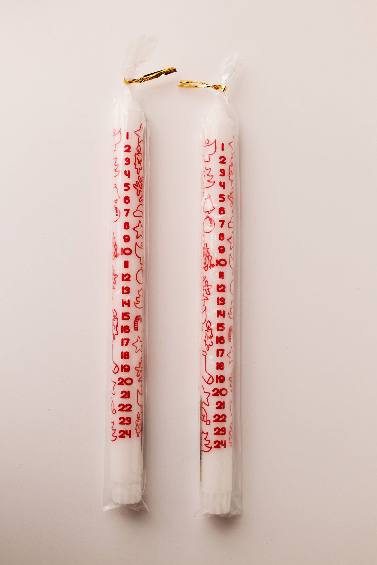 Mini Advent Taper Candle