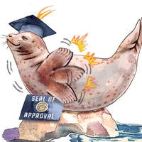Seal Of Approval Congratulations - Funny Graduation Card