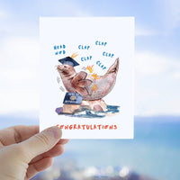 Seal Of Approval Congratulations - Funny Graduation Card
