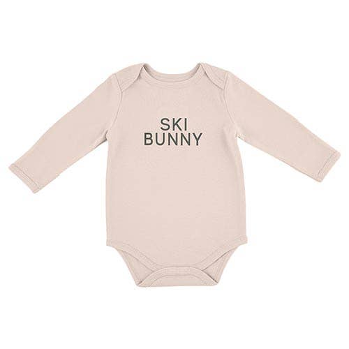 Winter Wonderland LS Snapshirt-Ski Bunny 6-12 month