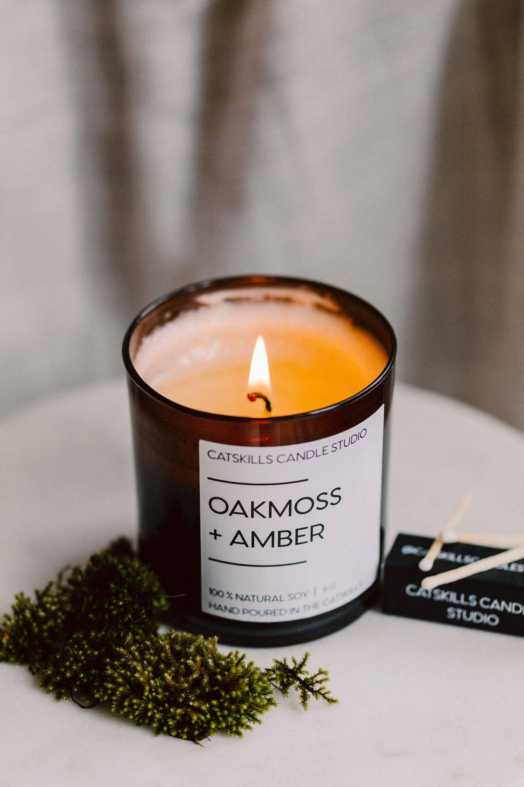 Oakmoss + Amber