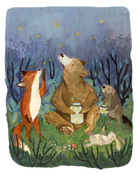 Firefly Night Print