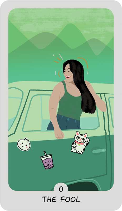 Adventure Tarot by Elizabeth  Su