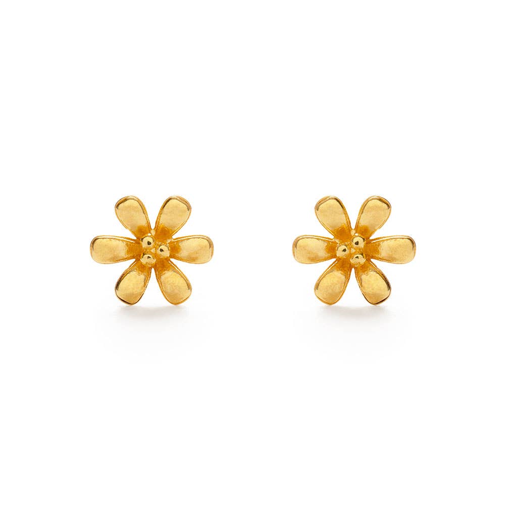 Lily Flower Stud Earring
