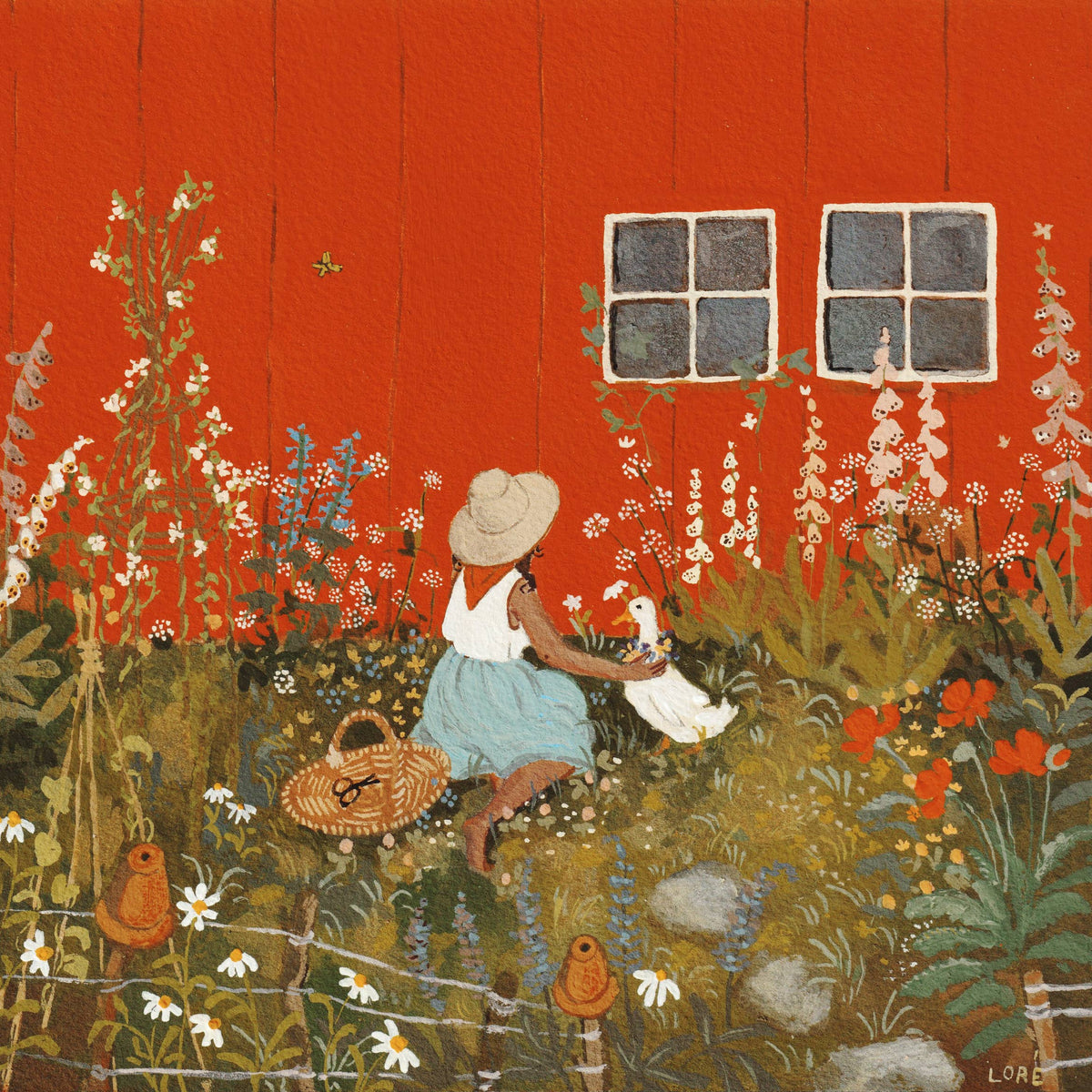 Lost in June Art Print