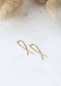 MINI Pescados | 14kt Gold Fill + Sterling Silver