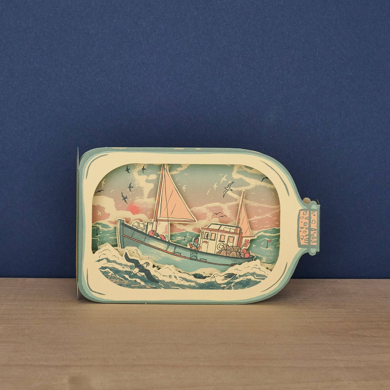 Fishing Boat In A Bottle