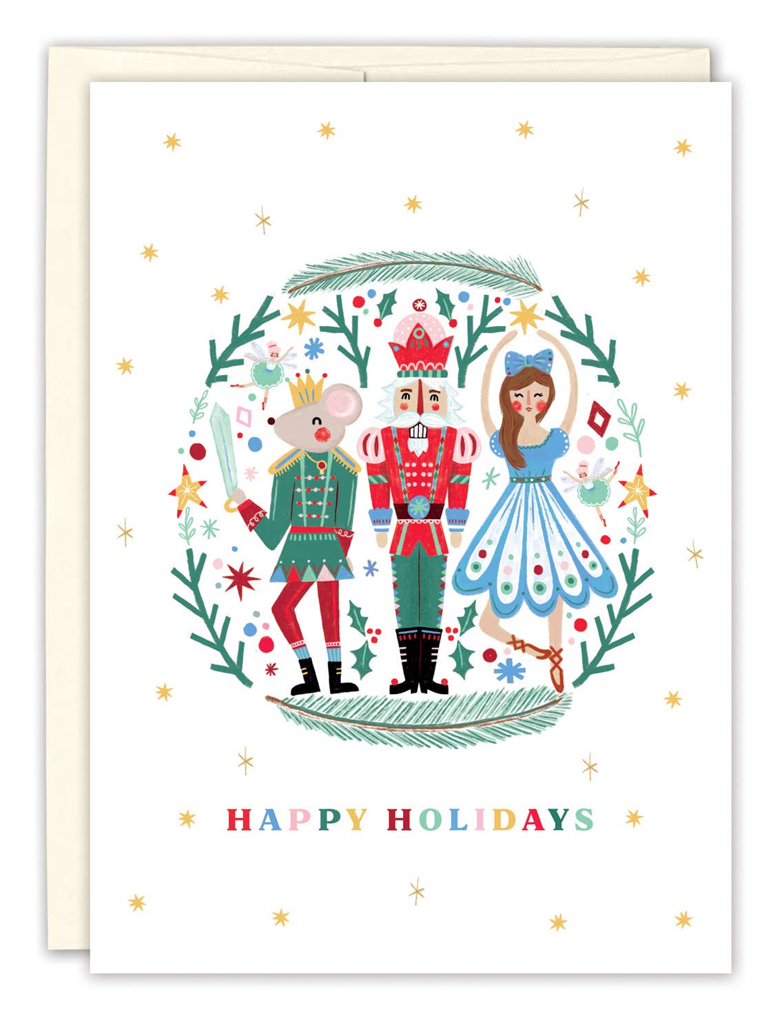 Nutcracker Boxed Holiday Cards - Set of 10