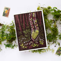 Heart of the Forest Letterpress Card