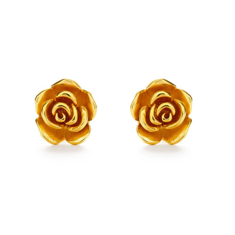 Rose Stud Earrings