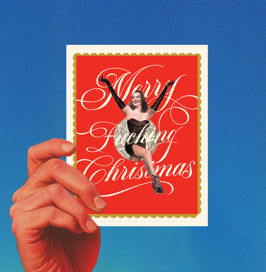 MERRY CHRISTMAS GAL! christmas card
