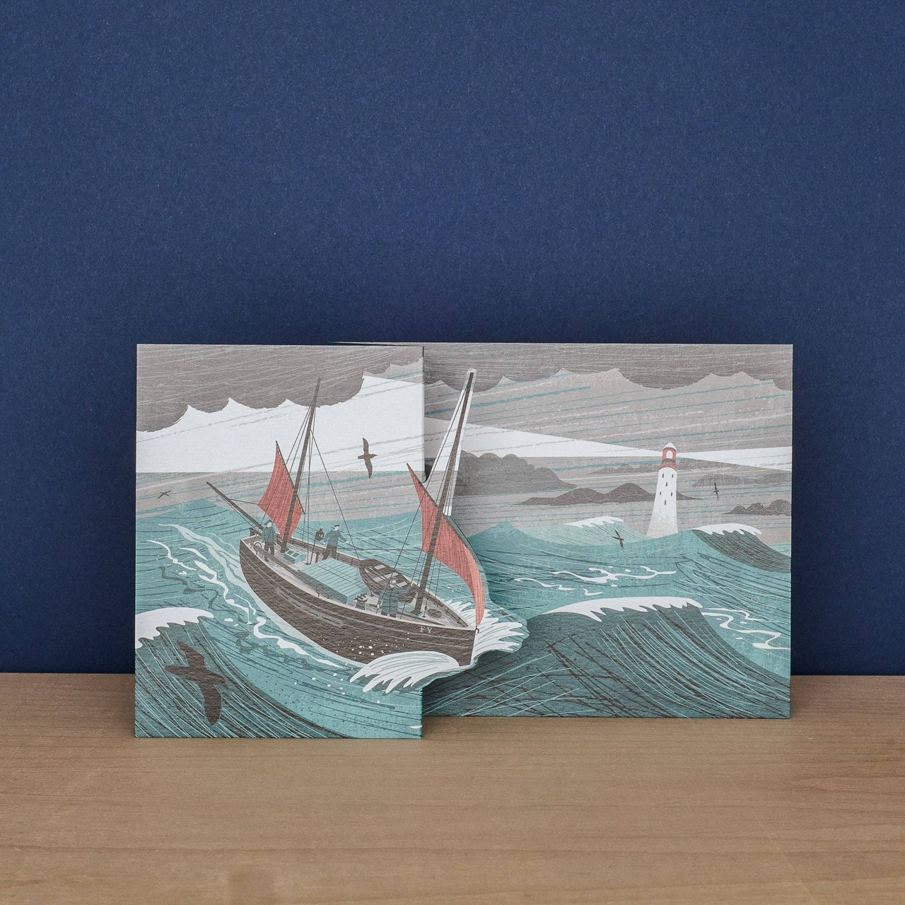 Lugger In A Storm