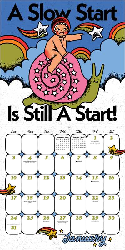 Ren-O-Graphics 2027 Wall Calendar with Stickers by Sophia  Ren
