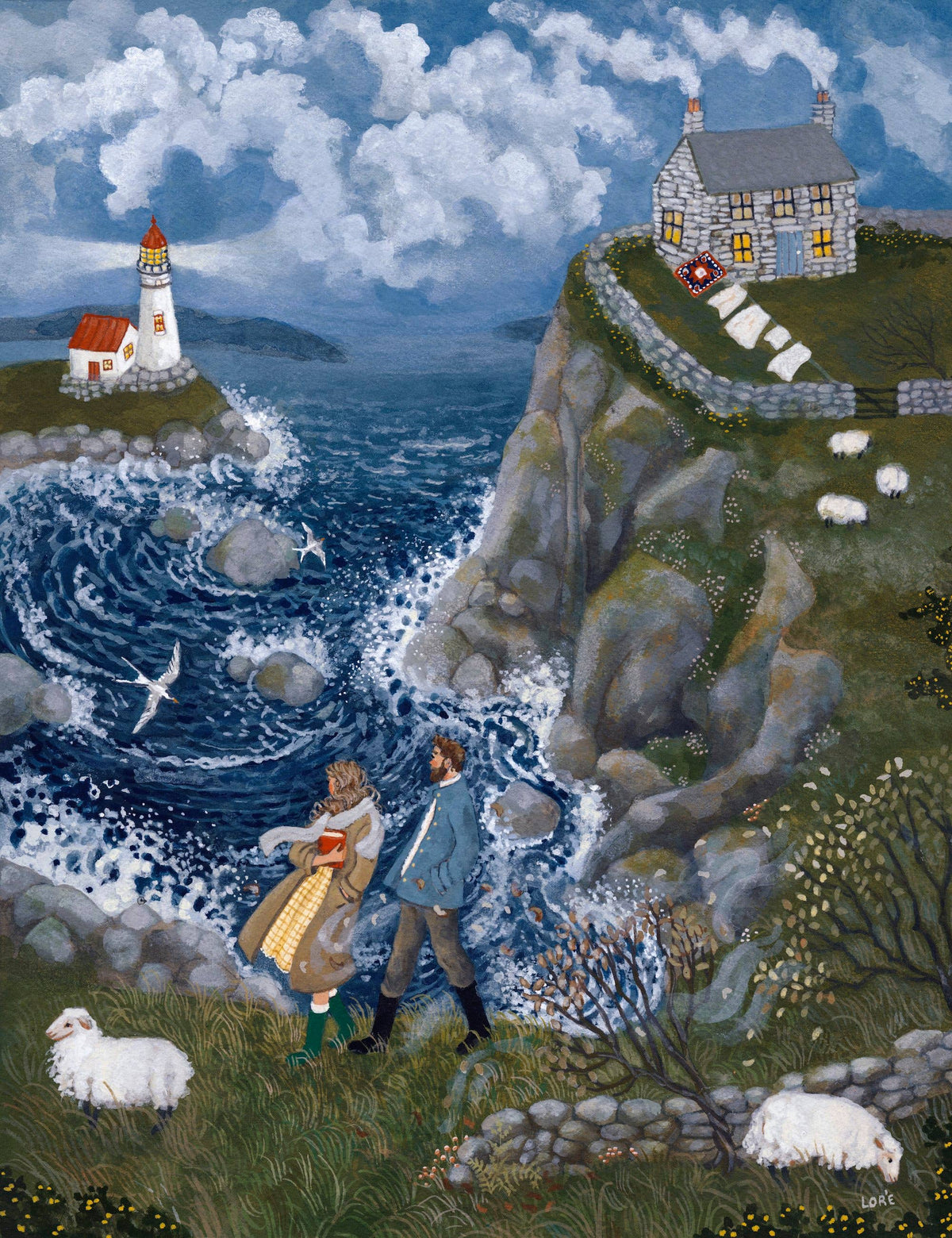Wind Ridge Cottage  Card