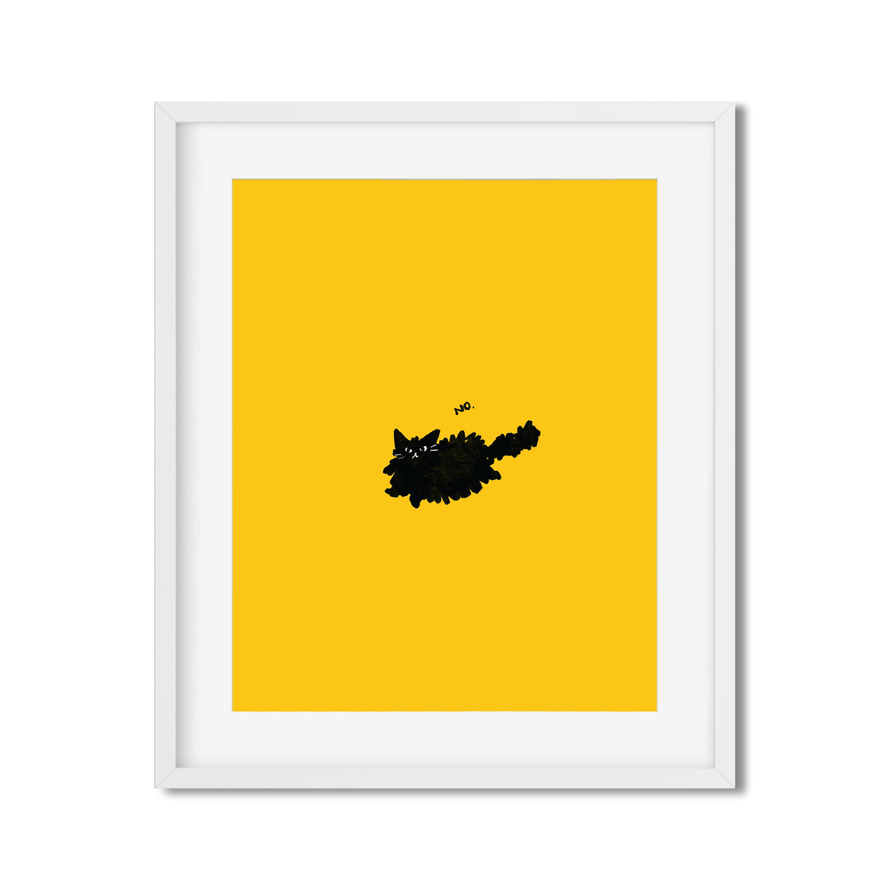 No Cat - Art Print