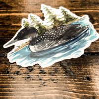 Loon Vinyl Sticker