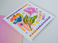 Not Ready to Make Nice - Risograph Art Print
