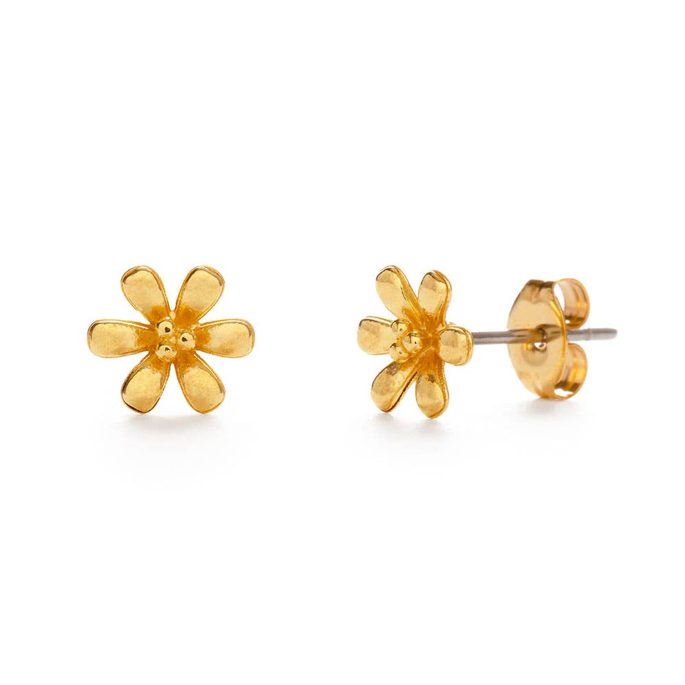 Lily Flower Stud Earring