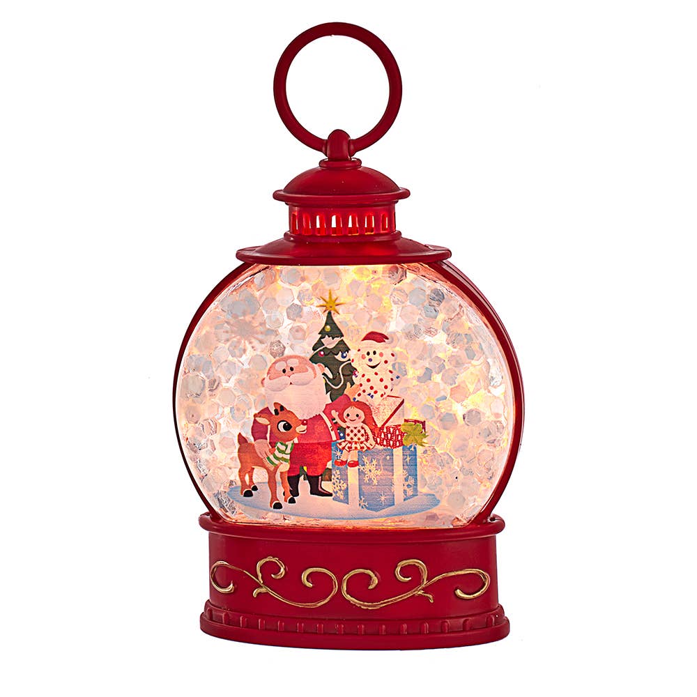5" Rudolph Light-Up Mini Lantern