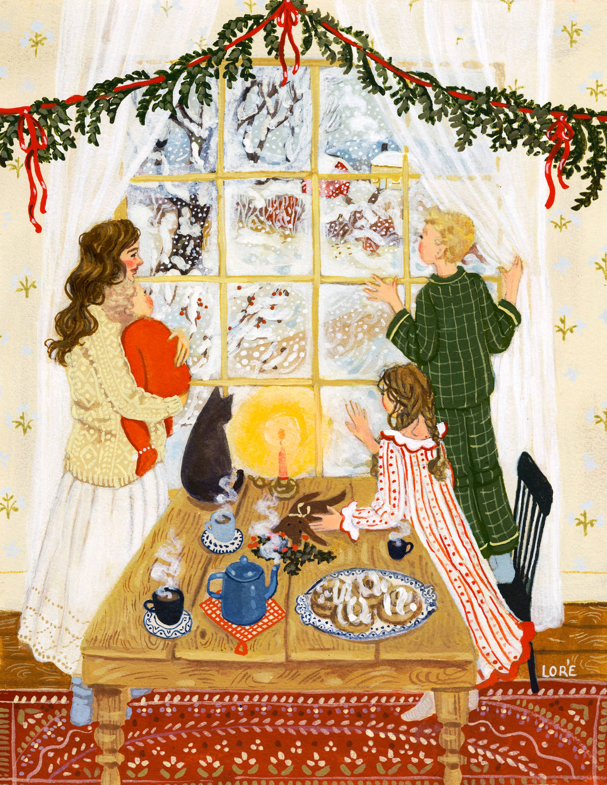 First Snow Card