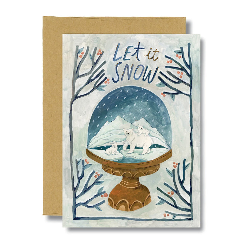 Let it Snow Christmas Card Boxed Set