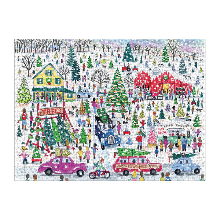 Christmas Tree Farm 1000 Piece Puzzle