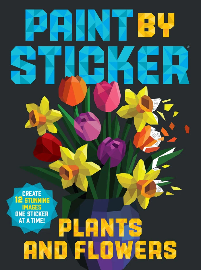 Paint by Sticker: Plants & Flowers