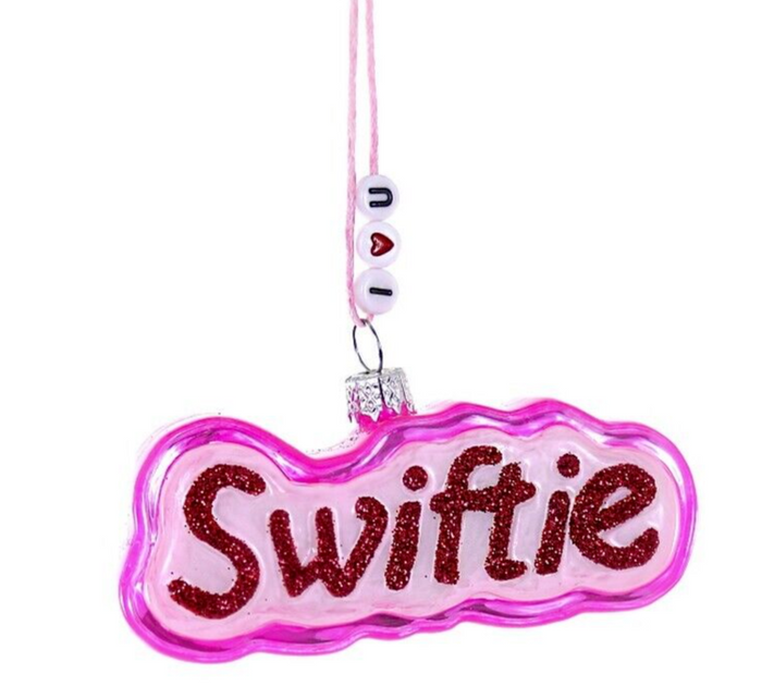 Barbie Pink Swiftie Ornament