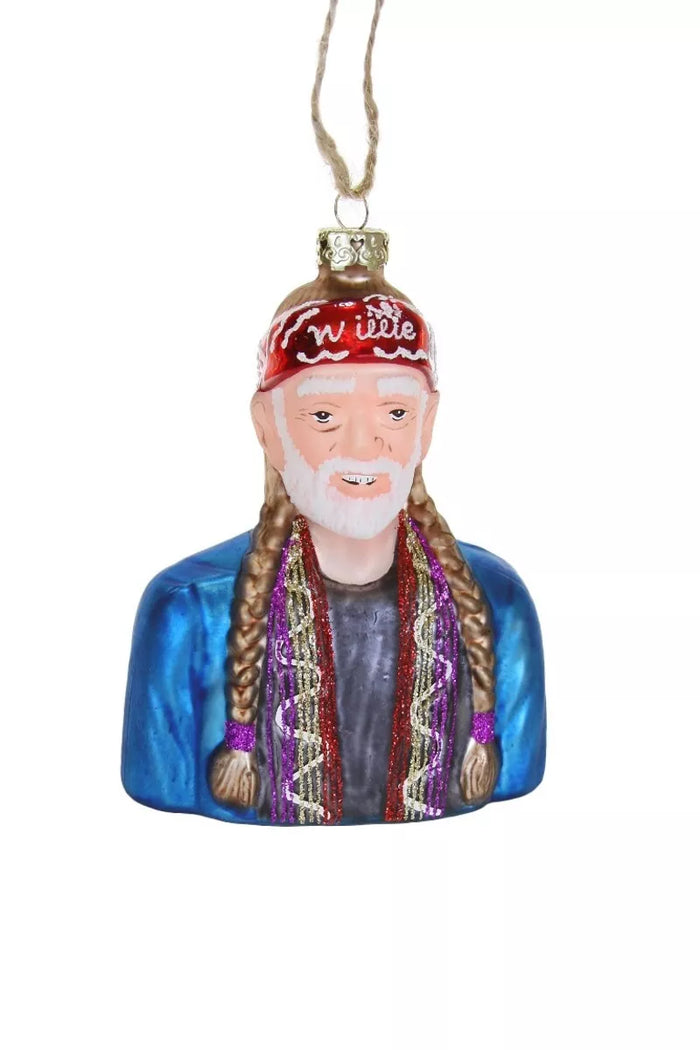 Willie Nelson Ornament