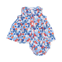 Poppy Days | Jill-Peter Pan Collar with Ric Rac Trim and Diaper Cover