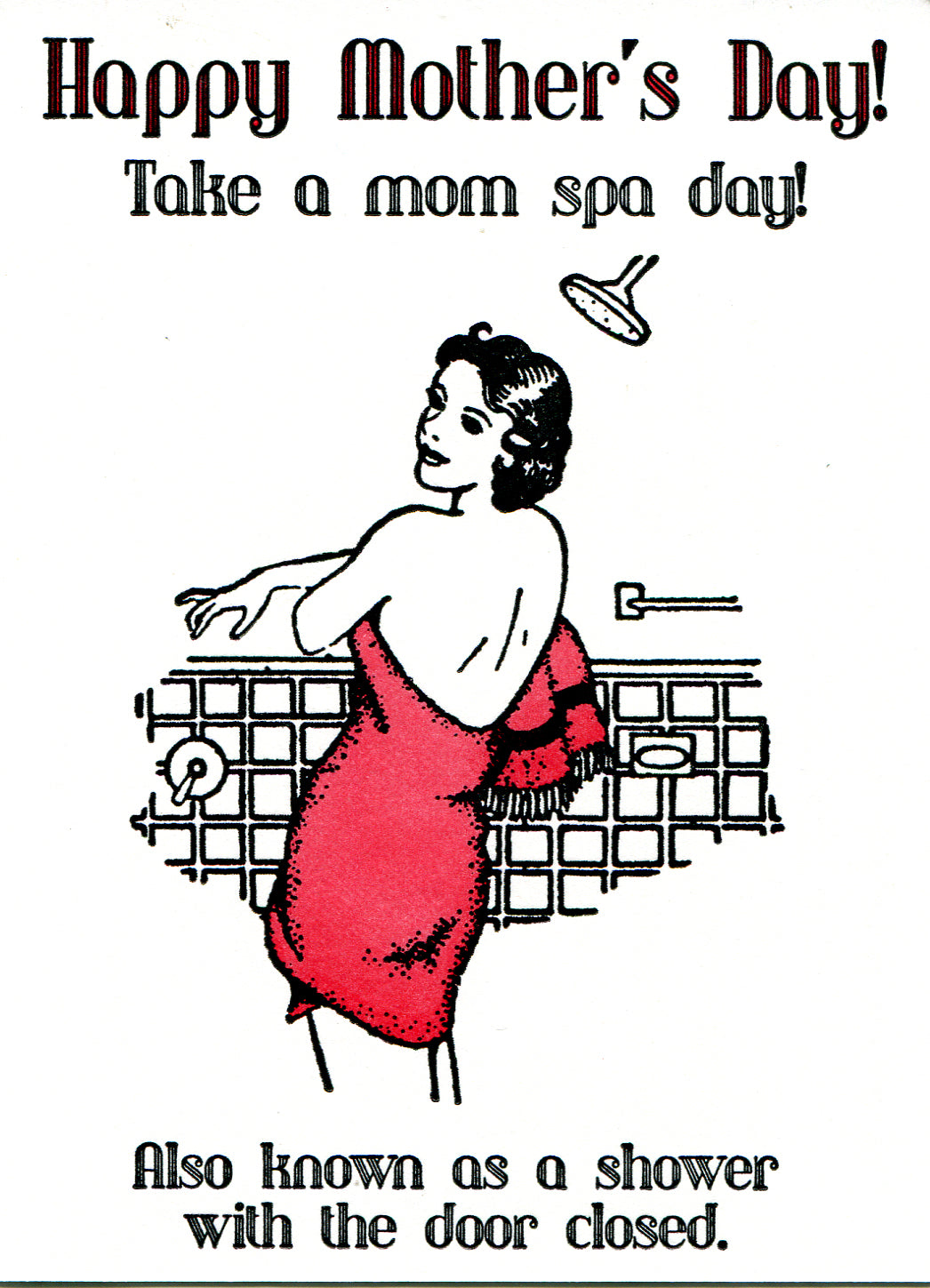 Spa Day Mother’s Day Card