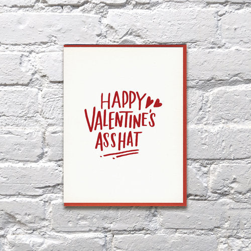 Asshat Valentine's Day Card