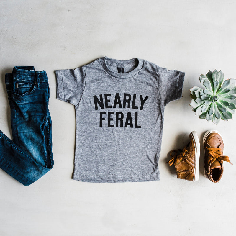 Nearly Feral Kids Tee