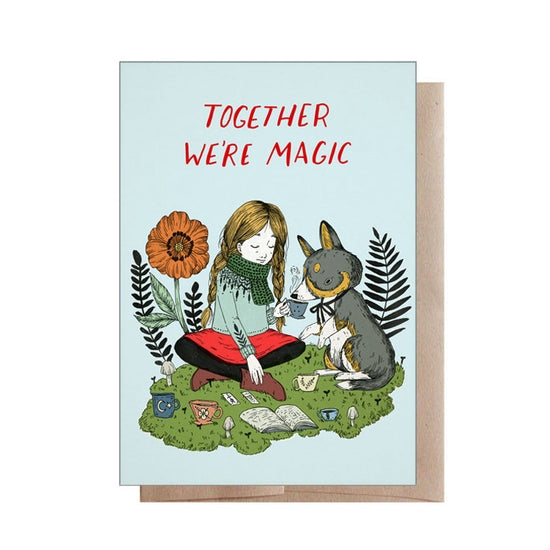 Together We're Magic Greeting Card