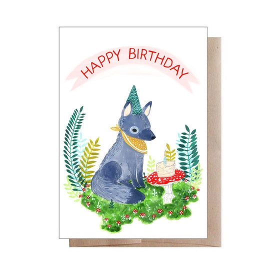 Birthday Cub Greeting Card