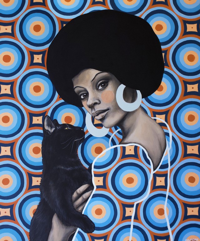 Portrait of a Catwoman